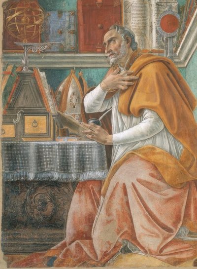 Sankt Augustin af Sandro Botticelli