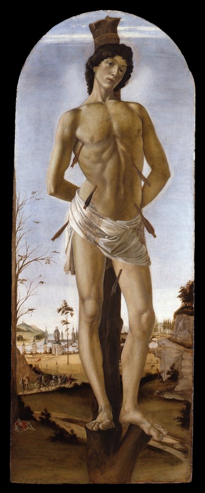 Den hellige Sebastian af Sandro Botticelli