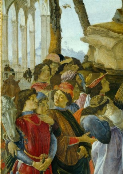 Tilbedelse af Magi af Sandro Botticelli