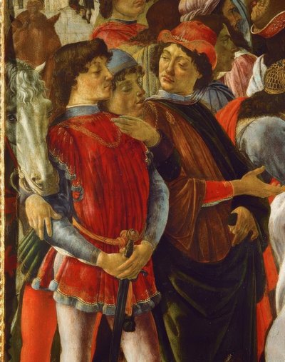 Tilbedelse af magi af Sandro Botticelli
