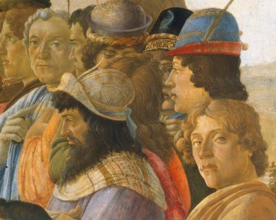 Tilbedelse af magi af Sandro Botticelli