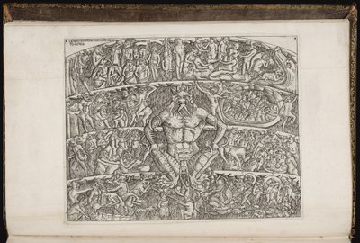 Illustration til Dantes Inferno af Sandro Botticelli