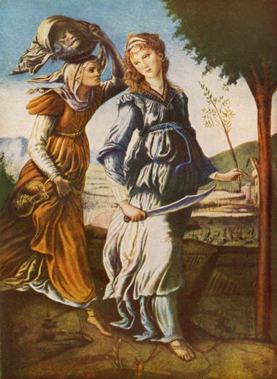 Judith og hendes tjener med Holofernes