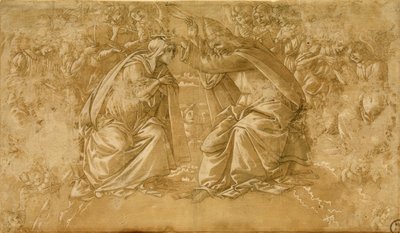 Marias kroning af Sandro Botticelli
