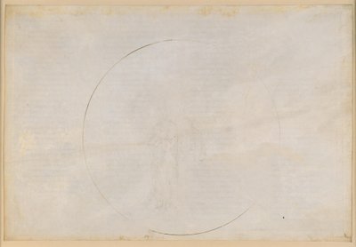 La Divina Commedia, Paradiso XIX. Den sjette planetsfære (Jupiters himmel): Ørnen fornemmer Dantes tvivl om hedningernes fordømmelse og taler om Guds uudgrundelige retfærdighed af Sandro Botticelli