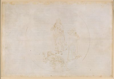 La Divina Commedia, Paradiso XVIII. Den femte planetsfære (Mars’ himmel): Cacciaguida nævner de salige, der kæmpede for troen – overgang til Jupiters sfære af Sandro Botticelli