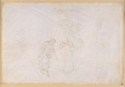 La Divina Commedia, Paradiso XXVII. Den ottende sfære (faststjernehimlen): Peter holder en strafprædiken mod det fordærvede pavedømme; opstigning til krystalhimlen, det »Primum Mobile« af Sandro Botticelli