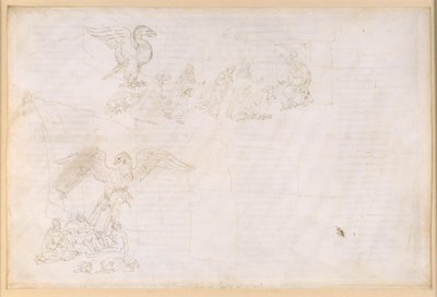 La Divina Commedia, Purgatorio IX. Forpurgatoriet: Den midterste zone og portterrassen: Dantes drøm; Foran Purgatoriets port af Sandro Botticelli