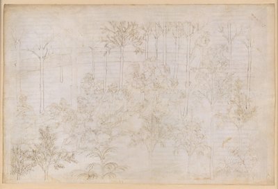 La Divina Commedia, Purgatorio XXXIII. Det jordiske paradis: Beatrice i dydernes kreds; afrejsen; Dantes bad i floden Eunoe af Sandro Botticelli