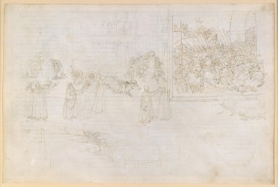La Divina Commedia, Purgatorio X. Purgatoriets første ring: Marmorreliefene; de hovmodiges bod af Sandro Botticelli