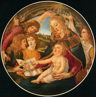 Madonna af Magnificat, 1481, 1937. af Sandro Botticelli