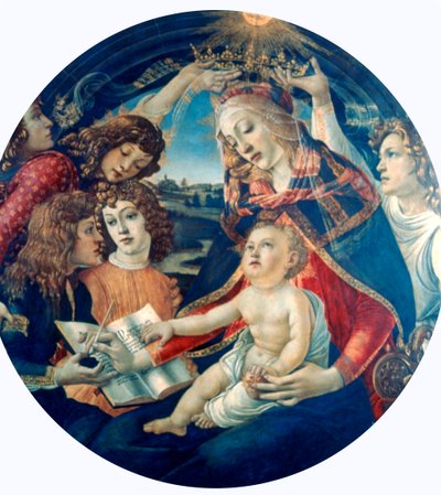Madonna af Magnificat, 1482 af Sandro Botticelli