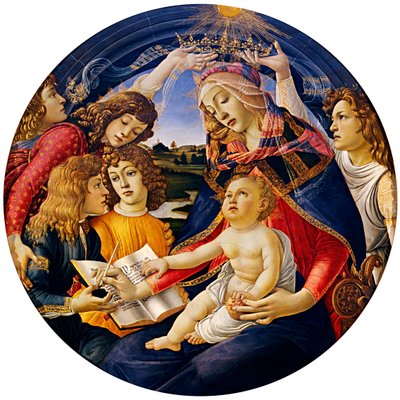 Madonna af Magnificatet, 1483 af Sandro Botticelli