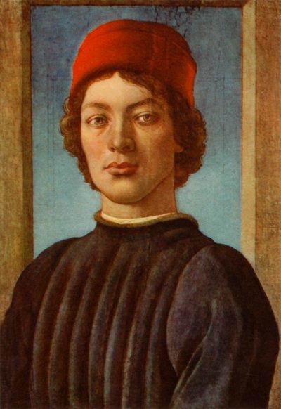 Portræt af en ungdom, c1485, 1937. af Sandro Botticelli