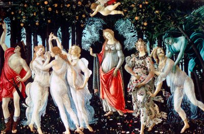 Forår, c1478 af Sandro Botticelli