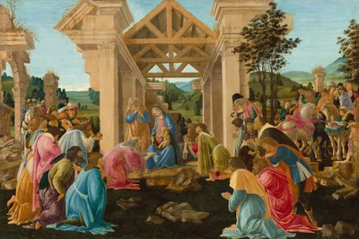 Magiernes tilbedelse af Sandro Botticelli