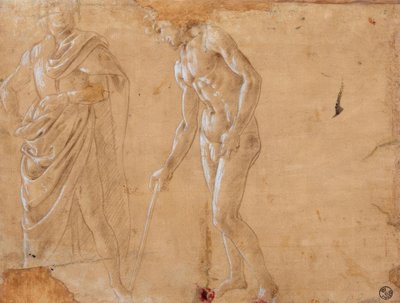 To figurstudier af Sandro Botticelli