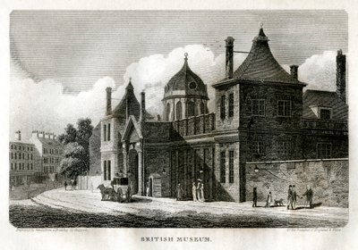 British Museum, London, c1810. af Sands