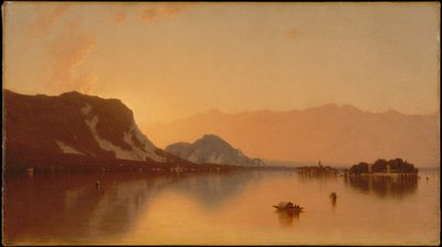 Isola Bella i Lago Maggiore af Sanford Robinson Gifford