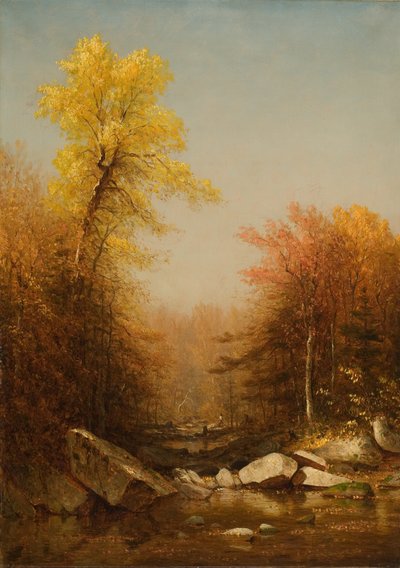 Oktober i Catskills, 1879 af Sanford Robinson Gifford