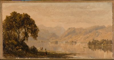 Rydalwater, en skitse 1855 (olie på lærred) af Sanford Robinson Gifford