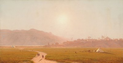 Siout, Egypten af Sanford Robinson Gifford