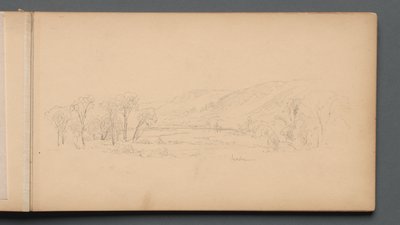 Skitsebog, side 06: Gorham Maine, 1859. af Sanford Robinson Gifford