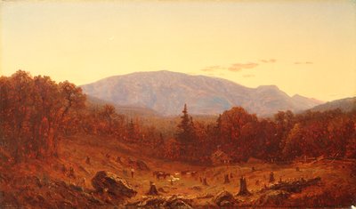 Twilight på Hunter Mountain af Sanford Robinson Gifford
