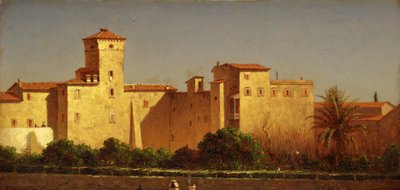 Villa Malta, Rom, 1879. af Sanford Robinson Gifford