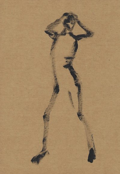 Abstrakt figurtegning af Santhosh ch