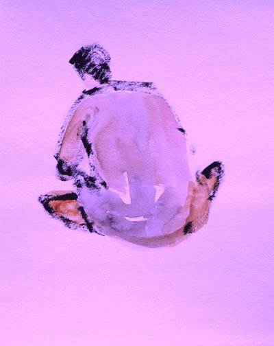 Abstrakt figurstudie af Santhosh ch