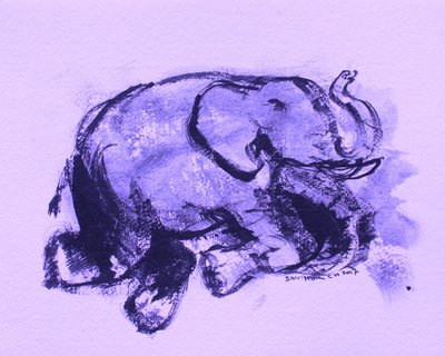 Elefant 42 af Santhosh ch