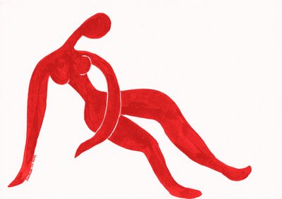 Yndefuld rød form af Santhosh ch
