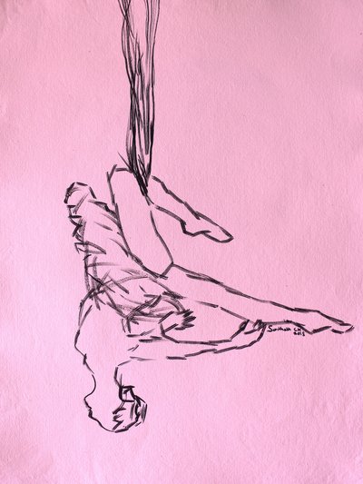 Omvendt luftdanser af Santhosh ch