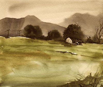 Misty Mountain Farmhouse af Santhosh ch