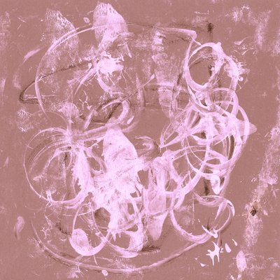 Lyserød flydende abstraktion af Santhosh ch