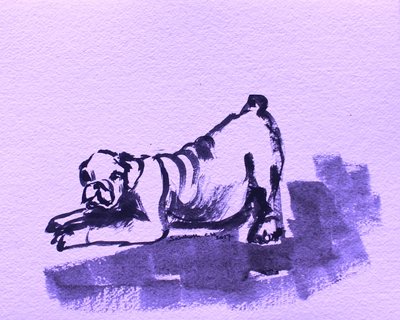 Legesyg bulldog-strækning af Santhosh ch