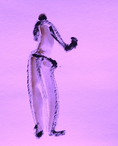 Lilla gestusfigur af Santhosh ch