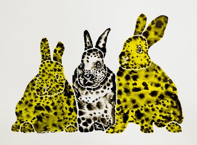 Plettede leopardkaniner af Santhosh ch