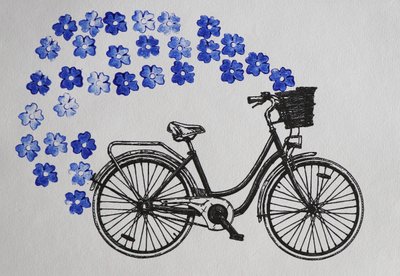 Finurlige cykelblomster af Santhosh ch
