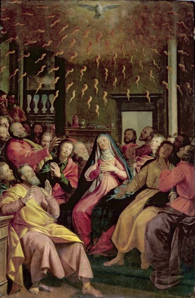 Pinsen, ca. 1598 af Santi di Tito