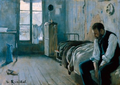 Mit værelse i Paris af Santiago Rusinol i Prats