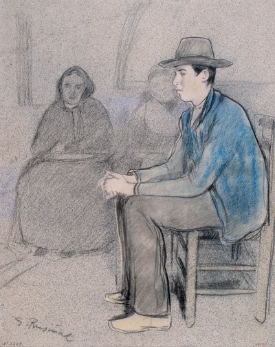 Efter krigen. Det triste hjem af Santiago Rusiñol