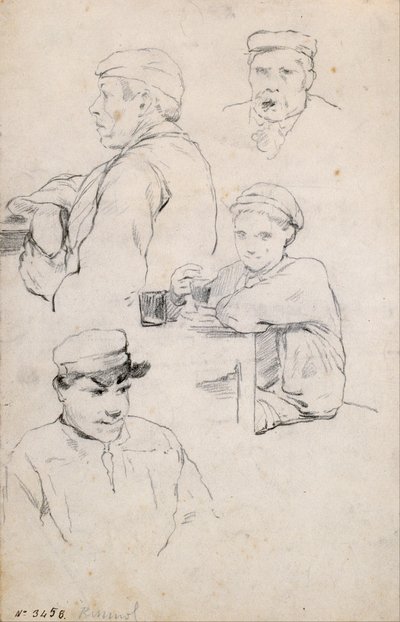 Tallundersøgelse af Santiago Rusiñol