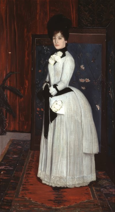 Fräulein Lluïsa Denís af Santiago Rusiñol