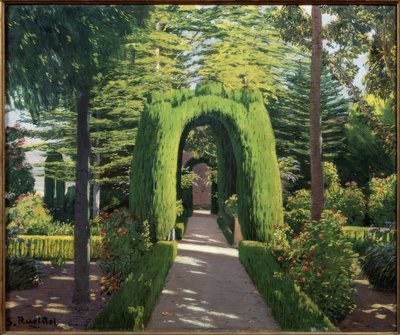 Glorieta. Alcoy Garden af Santiago Rusiñol