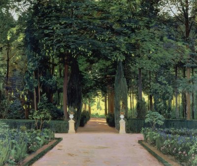 Aranjuez haver af Santiago Rusiñol
