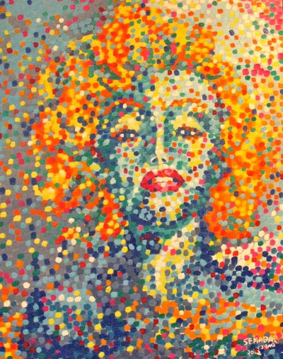Marilyn Monroe af Santina Semadar Panetta