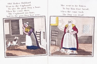 To sider fra børnerimbogen 