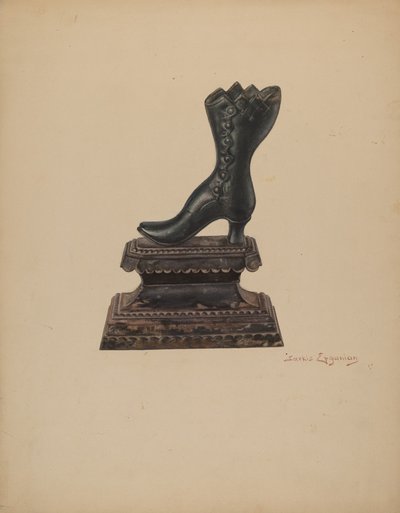 Dørstop, c. 1939. af Sarkis Erganian